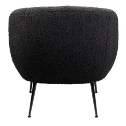 Tori Boucle Tub Chair - Black -Home Style Sales 13130400 1794919264933832