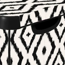 Curver Stockholm Aztec Deco Storage Box - Black & White 22L -Home Style Sales 13148482 1124896660027249