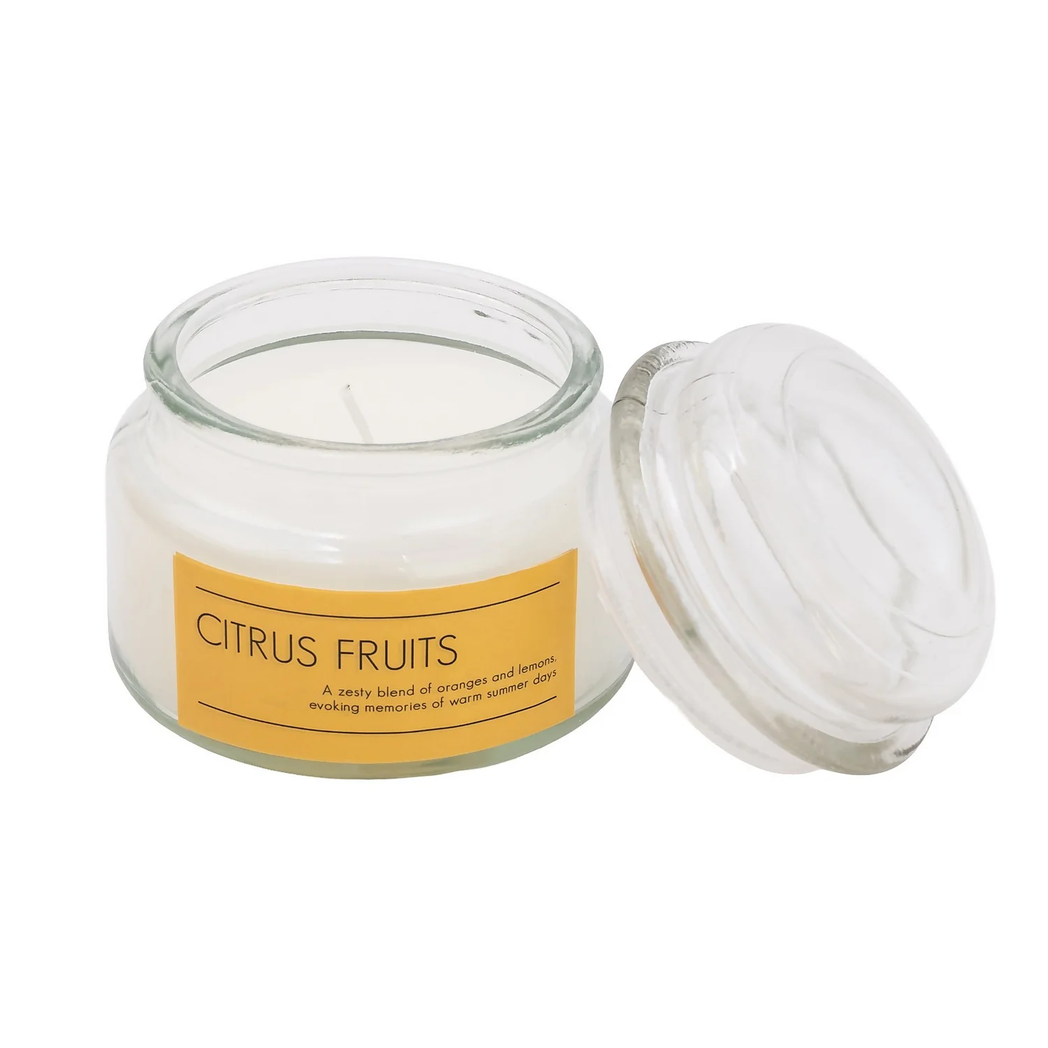 Citrus Fruits Jar Candle 4 Citrus Fruits Jar Candle - Image 2