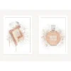 Perfume Framed Prints - Set Of 2 - 40x30cm 2 Perfume Framed Prints - Set Of 2 - 40x30cm -Home Style Sales 13204995 1754910122907544