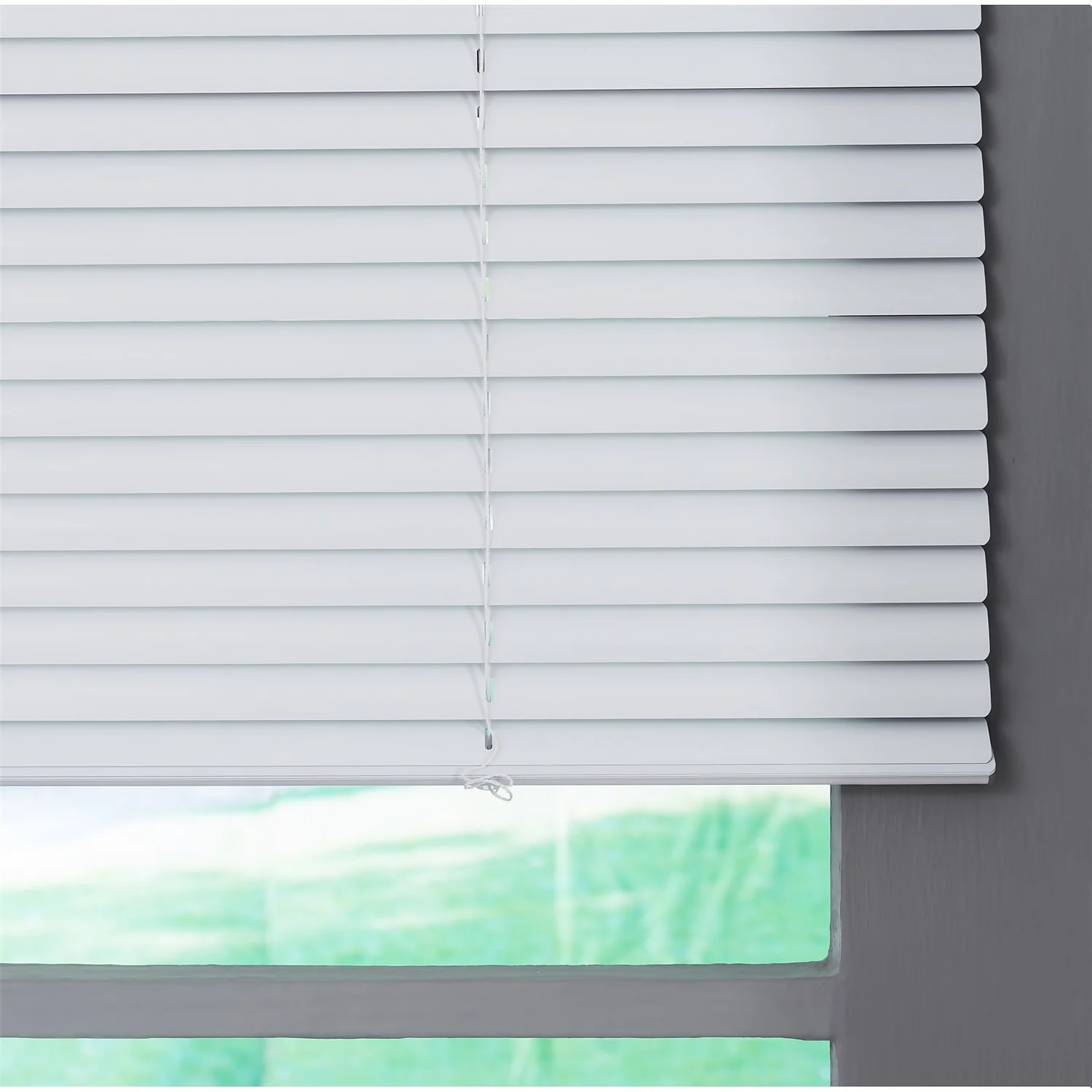 Aluminium Venetian Blind - White - 140x160cm 7 Aluminium Venetian Blind - White - 140x160cm - Image 5