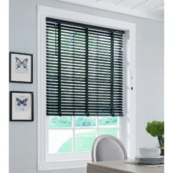 50mm Wood Venetian Blind - Black - 100x130cm -Home Style Sales 13206115 1144884214828281