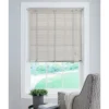 50mm Wood Venetian Blind - Grey - 130x160cm