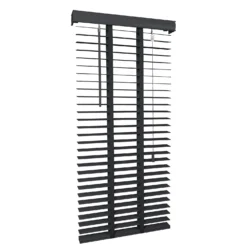 50mm Wood Venetian Blind - Slate - 90x160cm -Home Style Sales 13206164 1554884239105064