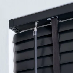 50mm Wood Venetian Blind - Slate - 90x160cm -Home Style Sales 13206164 7154884238983186