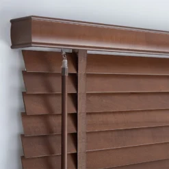 50mm Wood Venetian Blind - Walnut - 80x130cm -Home Style Sales 13206178 8284884243834033