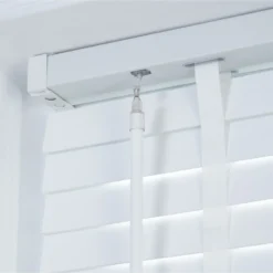 50mm Wood Venetian Blind - White - 75x160cm -Home Style Sales 13206199 8744884248789460