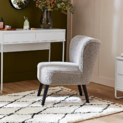 Sean Boucle Occasional Chair - Grey 10 Sean Boucle Occasional Chair - Grey -Home Style Sales 13222760 6804960141495992
