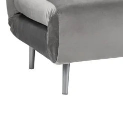Freya Velvet Folding Sofa Bed - Grey -Home Style Sales 13222764 1404933444791480