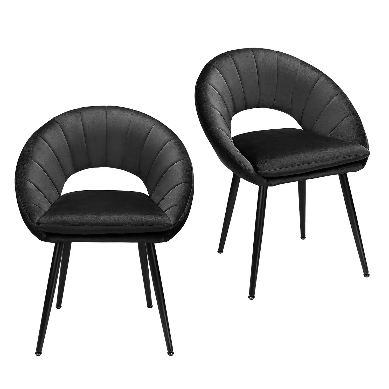 Margot Dining Chair - Set Of 2 - Black 3 Margot Dining Chair - Set Of 2 - Black