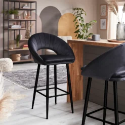 Margot Bar Stool - Black 11 Margot Bar Stool - Black -Home Style Sales 13222775 9344934550782436