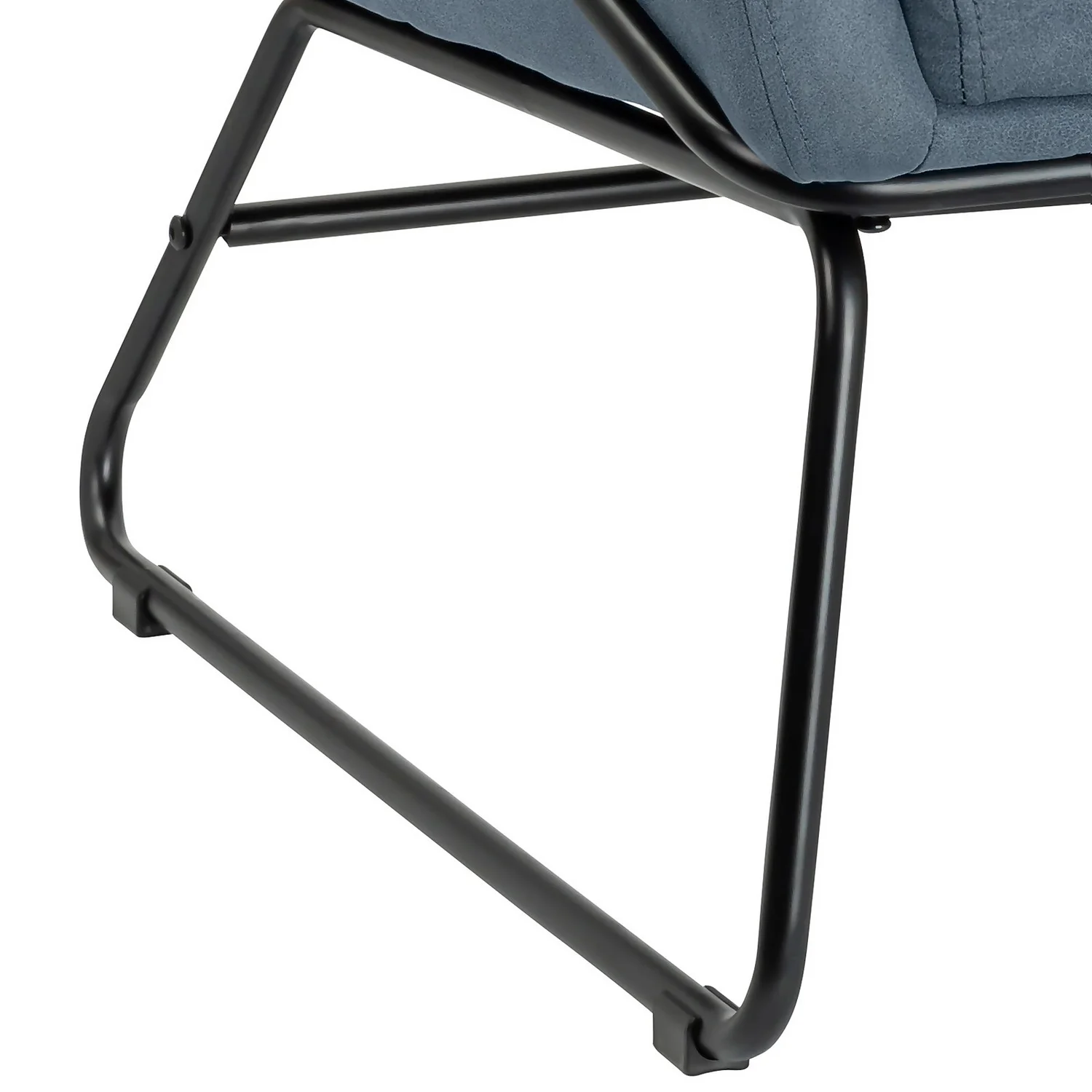 Evelyn Metal Frame Chair - Denim Blue 9 Evelyn Metal Frame Chair - Denim Blue - Image 7