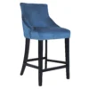 Annabelle Velvet Bar Stool - Navy -Home Style Sales 13223768 6124927306470291