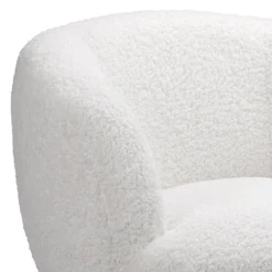 Tori Boucle Tub Chair - White -Home Style Sales 13224150 2234919264570028