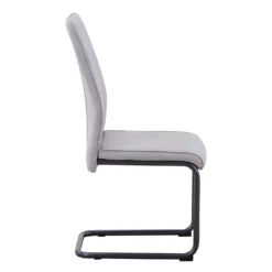 Skelby Cantilever Dining Chairs - Set Of 2 - Silver Grey 11 Skelby Cantilever Dining Chairs - Set Of 2 - Silver Grey -Home Style Sales 13244352 6274947968263773