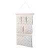 None Flexi Storage Kids 6 Pocket Hanging Organiser - White & Grey Polka Dot -Home Style Sales 13277671 1024929069346554