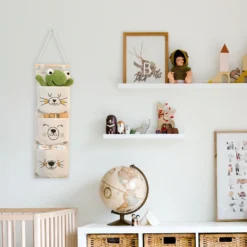 Kids 3 Pocket Hanging Organiser - Polar Bear -Home Style Sales 13277677 1844946440384290