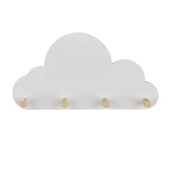 Kids Cloud Shelf With Hooks -Home Style Sales 13277680 9304929069378825