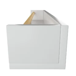 Kids Storage Rail Bookshelf - White & Natural 11 Kids Storage Rail Bookshelf - White & Natural -Home Style Sales 13277681 6084928016567546