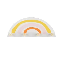 Kids Rainbow Shelf With Hooks 11 Kids Rainbow Shelf With Hooks -Home Style Sales 13277683 1594929069347517