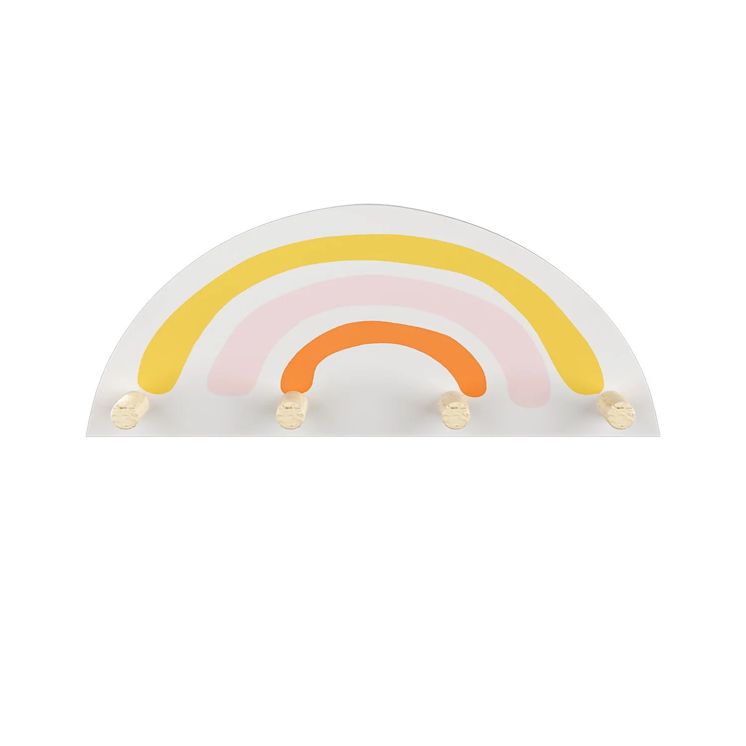 Kids Rainbow Shelf With Hooks 6 Kids Rainbow Shelf With Hooks - Image 4