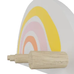 Kids Rainbow Shelf With Hooks 12 Kids Rainbow Shelf With Hooks -Home Style Sales 13277683 1754928017532151