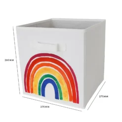 Living Elements Compact Cube Fabric Insert - Charity Rainbow 13 Living Elements Compact Cube Fabric Insert - Charity Rainbow -Home Style Sales 13432921 8994943614441773