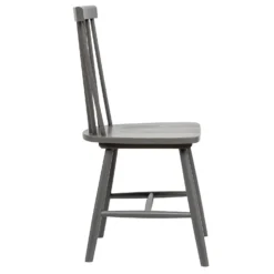The Spindle Chair - Set Of 2 - Charcoal 15 The Spindle Chair - Set Of 2 - Charcoal -Home Style Sales 13460767 1254940701739700