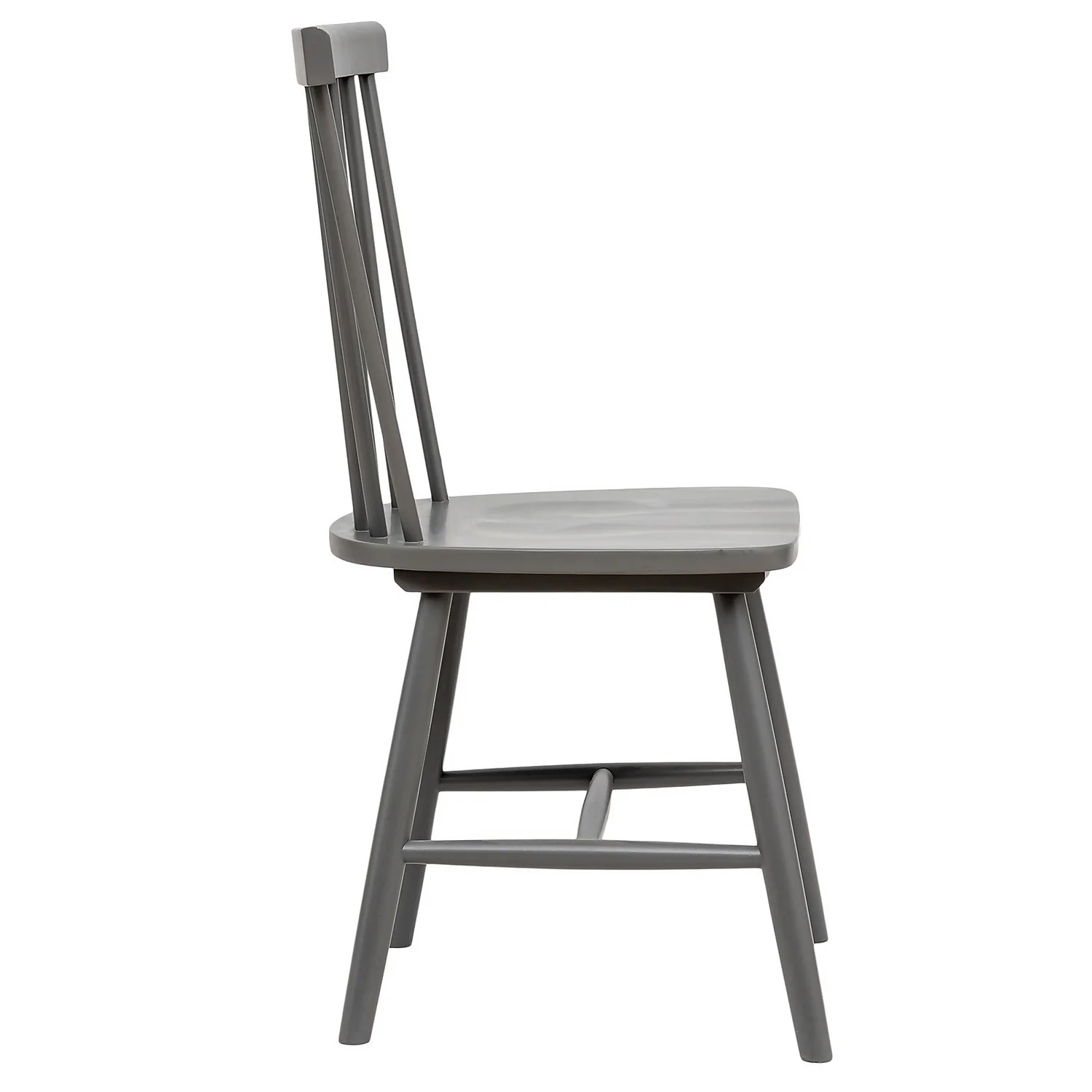 The Spindle Chair - Set Of 2 - Charcoal 7 The Spindle Chair - Set Of 2 - Charcoal - Image 5