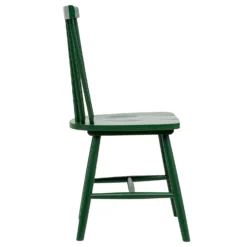 The Spindle Chair - Set Of 2 - Forest Green 15 The Spindle Chair - Set Of 2 - Forest Green -Home Style Sales 13460768 4524940701612254