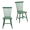 The Spindle Chair - Set Of 2 - Forest Green 1 The Spindle Chair - Set Of 2 - Forest Green -Home Style Sales 13460768 5024940701394994
