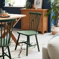 The Spindle Chair - Set Of 2 - Forest Green 12 The Spindle Chair - Set Of 2 - Forest Green -Home Style Sales 13460768 5934940701448568