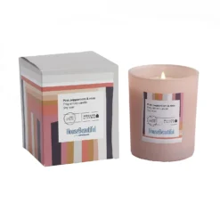 House Beautiful Pink Peppercorn & Rose Votive Candle -Home Style Sales 13469006 1854912014269325