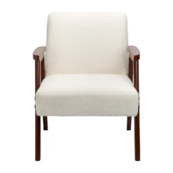 Alex Mid Century Boucle Armchair - Cream -Home Style Sales 13514415 1164964543267289