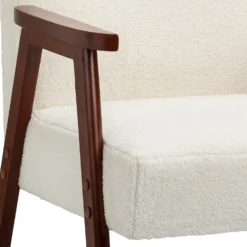Alex Mid Century Boucle Armchair - Cream -Home Style Sales 13514415 1444964543364789