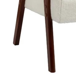 Alex Mid Century Boucle Armchair - Cream -Home Style Sales 13514415 1934964543400693