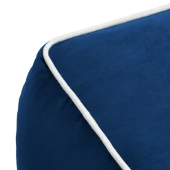 Pippa Square Pouffe - Blue -Home Style Sales 13514423 6424997230071858
