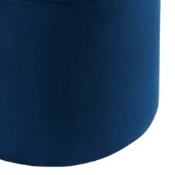 Pippa Round Pouffe - Blue -Home Style Sales 13514425 1414964604271272