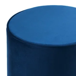 Pippa Round Pouffe - Blue -Home Style Sales 13514425 8104964604227403