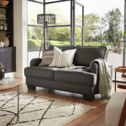 Dora 2 Seater Sofa In A Box - Charcoal -Home Style Sales 13514428 1794963838324049