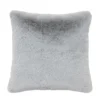 Faux Fur Rabbit Cushion - 45x45cm - Vapour -Home Style Sales 13552792 5104964335714278