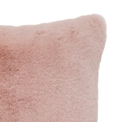 Faux Fur Rabbit Cushion - 45x45cm - Blush -Home Style Sales 13552794 1494964335808562