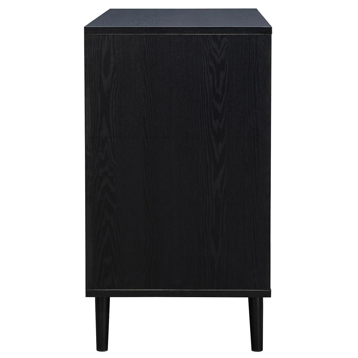 Kubu Rattan 3 Drawer Chest - Black 7 Kubu Rattan 3 Drawer Chest - Black - Image 5