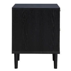 Kubu Rattan 2 Drawer Side Table - Black 13 Kubu Rattan 2 Drawer Side Table - Black -Home Style Sales 13633731 1074974471770637
