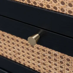 Kubu Rattan 2 Drawer Side Table - Black 15 Kubu Rattan 2 Drawer Side Table - Black -Home Style Sales 13633731 1164974471828717