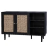 Kubu Rattan Sideboard - Black -Home Style Sales 13633735 1554974679637040