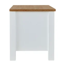 Ren 2 Drawer Bedside Table - White -Home Style Sales 13633736 1524975192846764