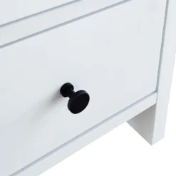 Ren 2 Drawer Bedside Table - White -Home Style Sales 13633736 1794975193050701