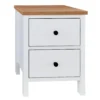 Ren 2 Drawer Bedside Table - White -Home Style Sales 13633736 2075036423194095