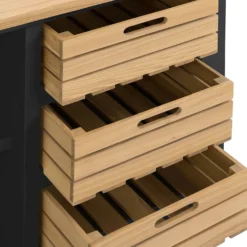 Ashstead Small Sideboard - Oak & Charcoal 16 Ashstead Small Sideboard - Oak & Charcoal -Home Style Sales 13642198 1114953455761569